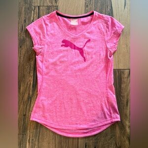 Puma Pink Tee Shirt